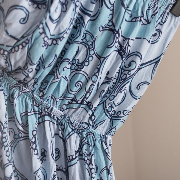 Strapless, Lilly Pulitzer seashell pattern dress - Picture 2 of 2